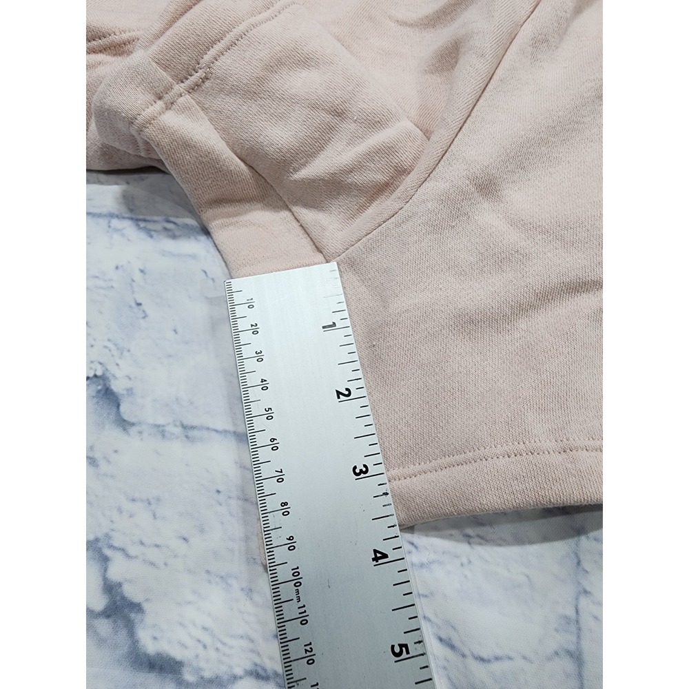 Reebok WOMENS SIZE L Shorts Pink White Colorblock Relaxed Shorts - Picture 3 of 13